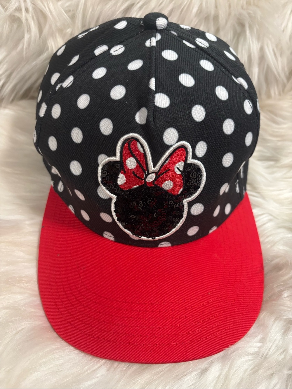 Disney Minnie Ladies Polka Dot Hat